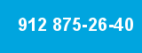 912 875-26-40